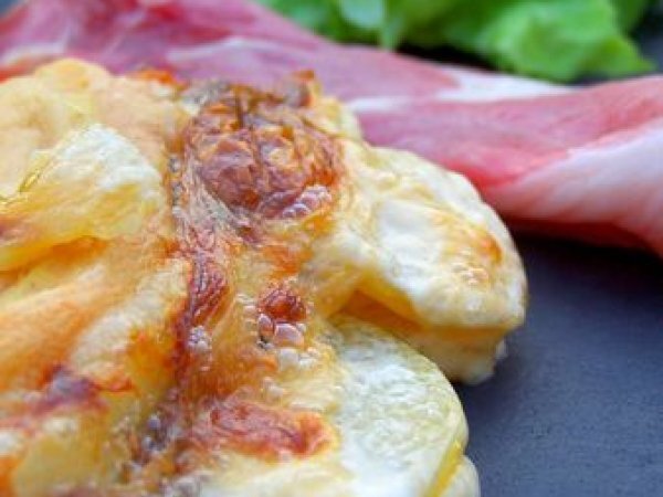 Gratin De Pomme De Terre Reblochon Jambon De Pays