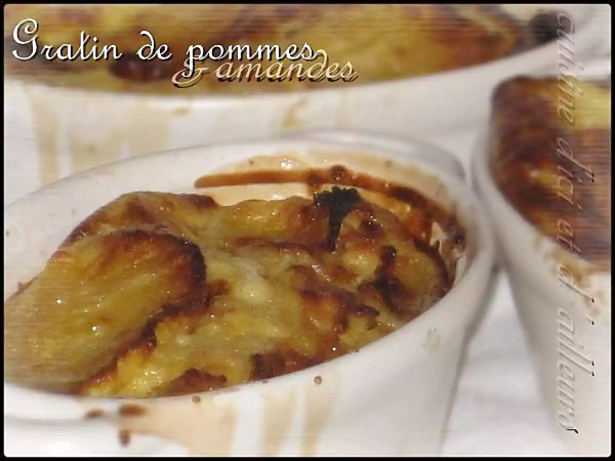 Gratin de pommes & amandes - photo 2