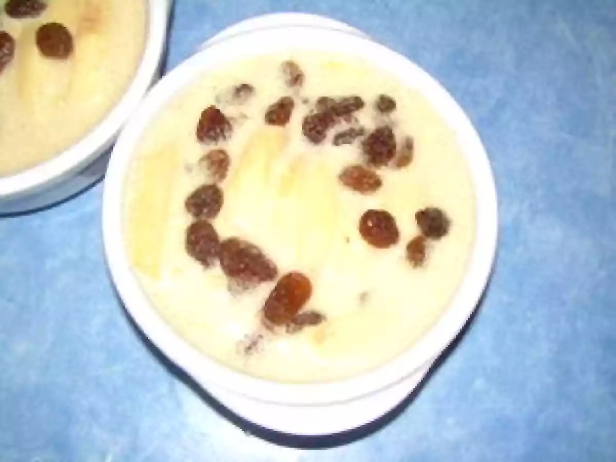 Gratin de pommes aux raisins