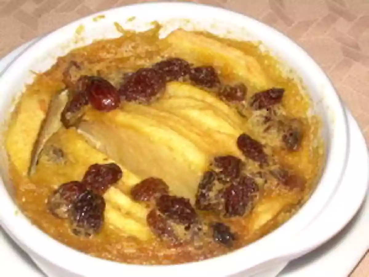 Gratin de pommes aux raisins - photo 2