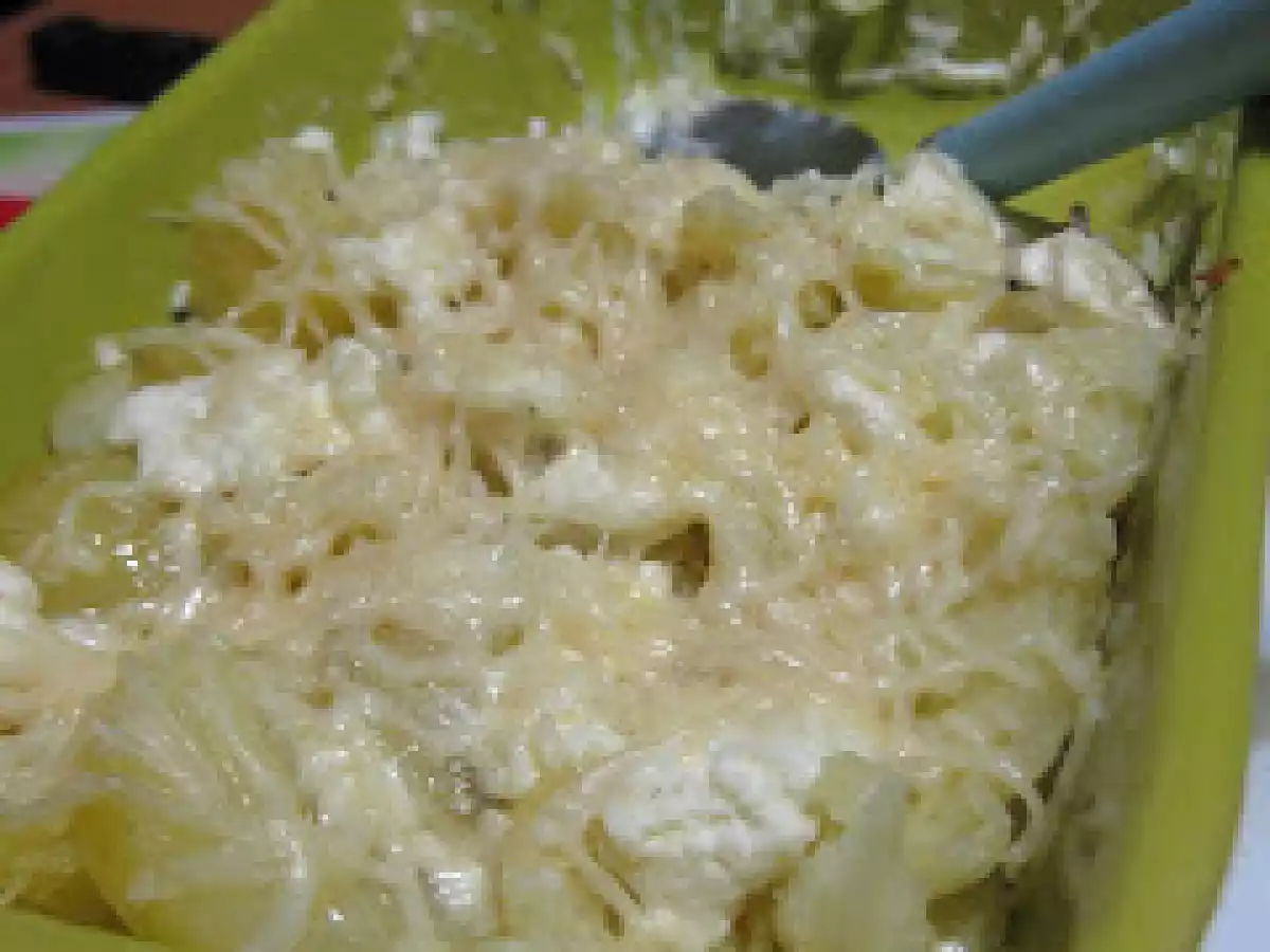 Gratin de pommes de terre à la feta