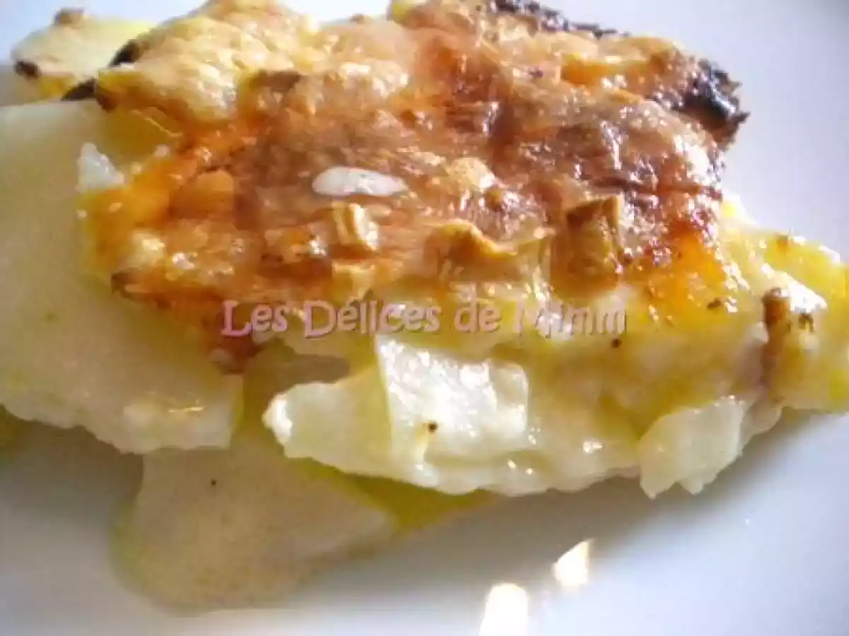 Gratin de pommes de terre au Brie