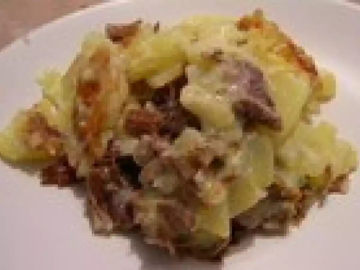 Gratin de pommes de terre au confit de canard - photo 2
