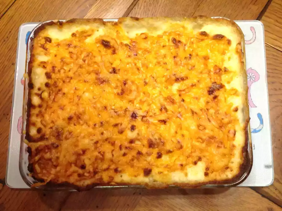 Gratin de pommes de terre au lait de coco