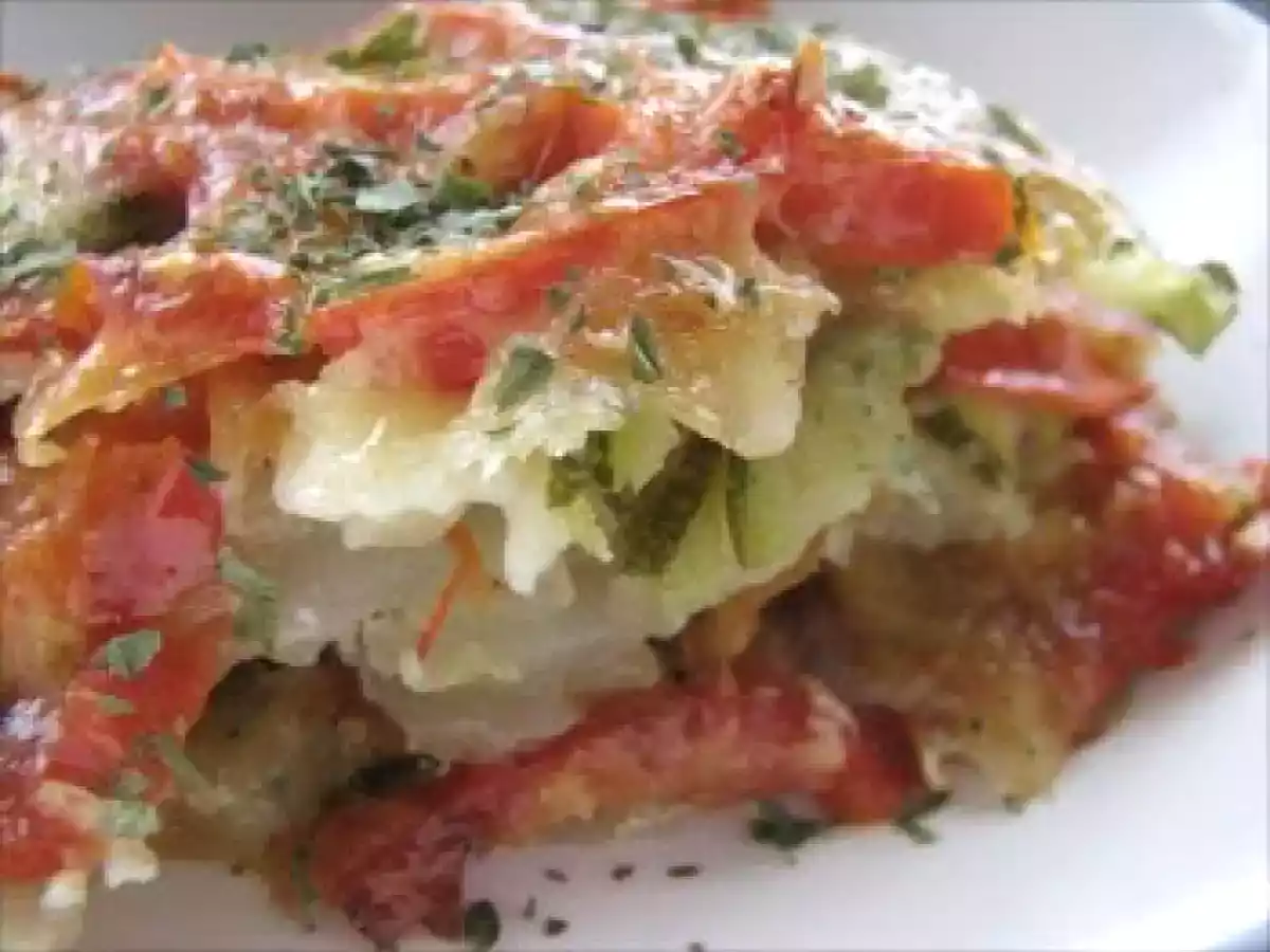 Gratin de pommes de terre au paprika, courgette & poivrons rouges - photo 2