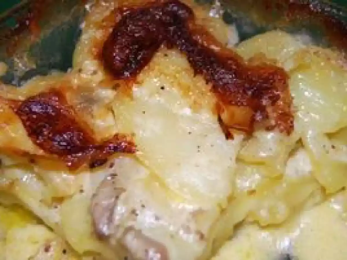 GRATIN DE POMMES DE TERRE et FOIE GRAS