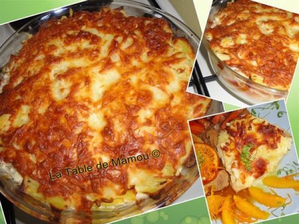 Recette de gratin pommes de terre et radis noirs