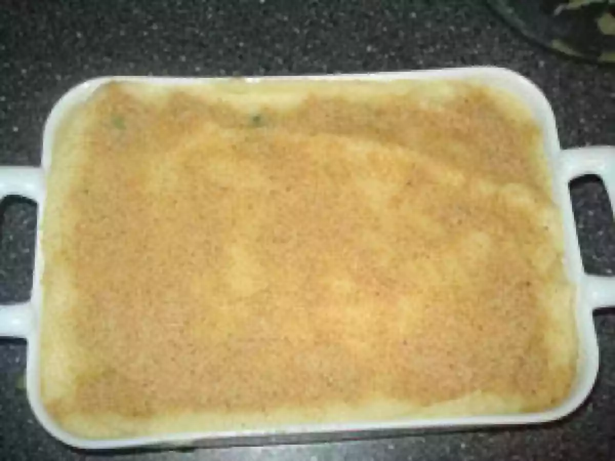 Gratin de pommes de terre, poulet et brocoli