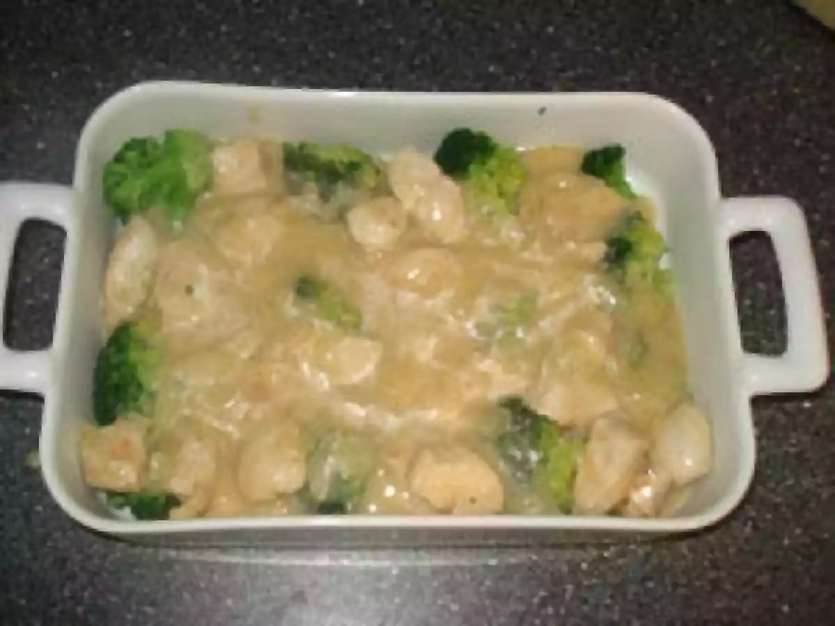 Gratin de pommes de terre, poulet et brocoli - photo 3