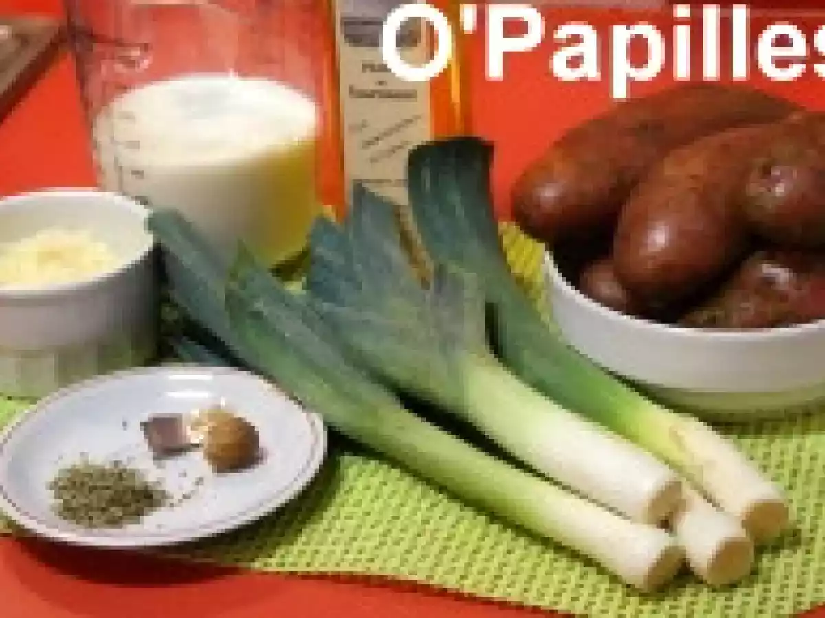 Gratin de pommes de terre rouges et poireaux - photo 3