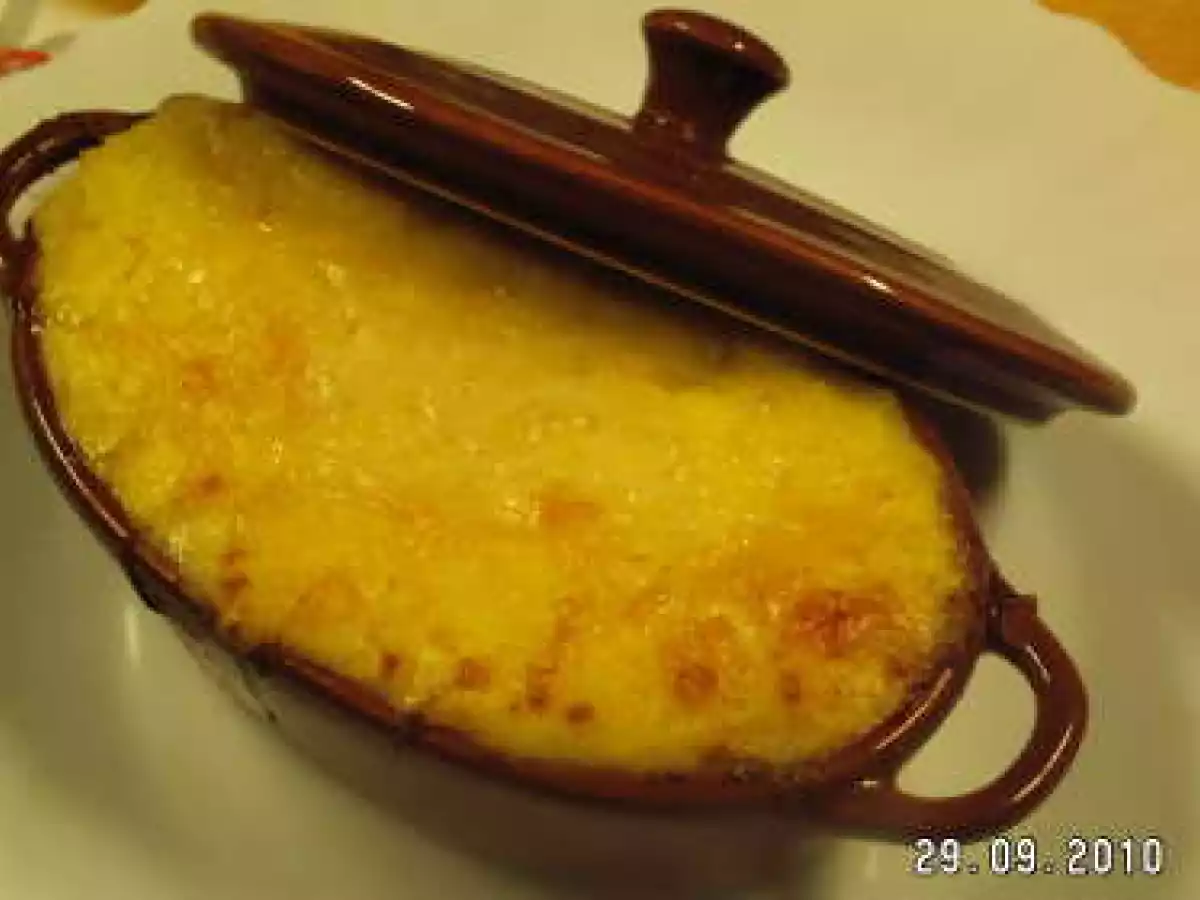 Gratin de Potiron/pommes de terre en mini cocotte