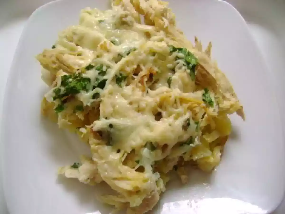 Gratin de poulet aux pommes de terre