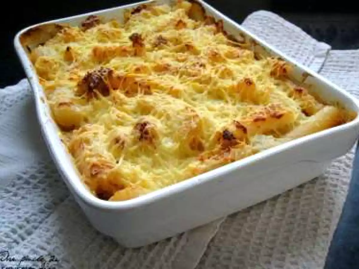 Gratin de poulet aux salsifis et mascarpone - photo 2