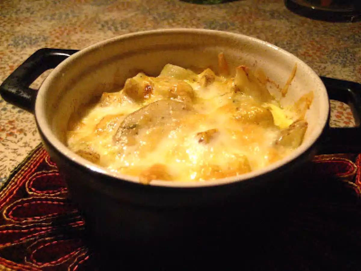 Gratin de poulet et légumes au gouda en minis cassolettes - photo 2