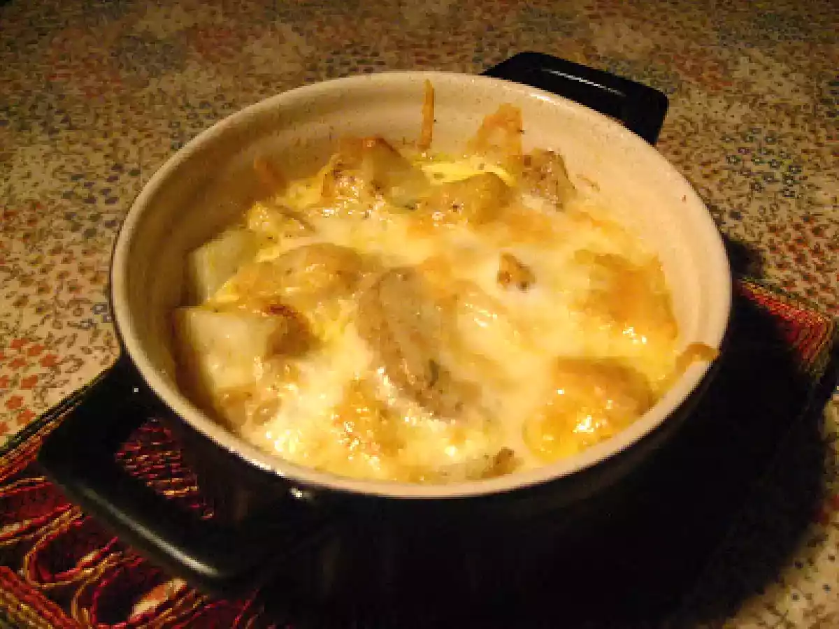 Gratin de poulet et légumes au gouda en minis cassolettes - photo 4