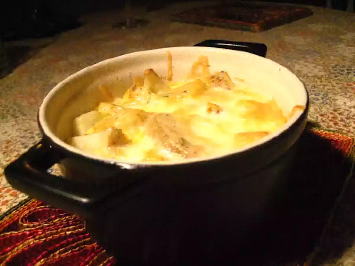 Gratin de poulet et légumes au gouda en minis cassolettes - photo 5