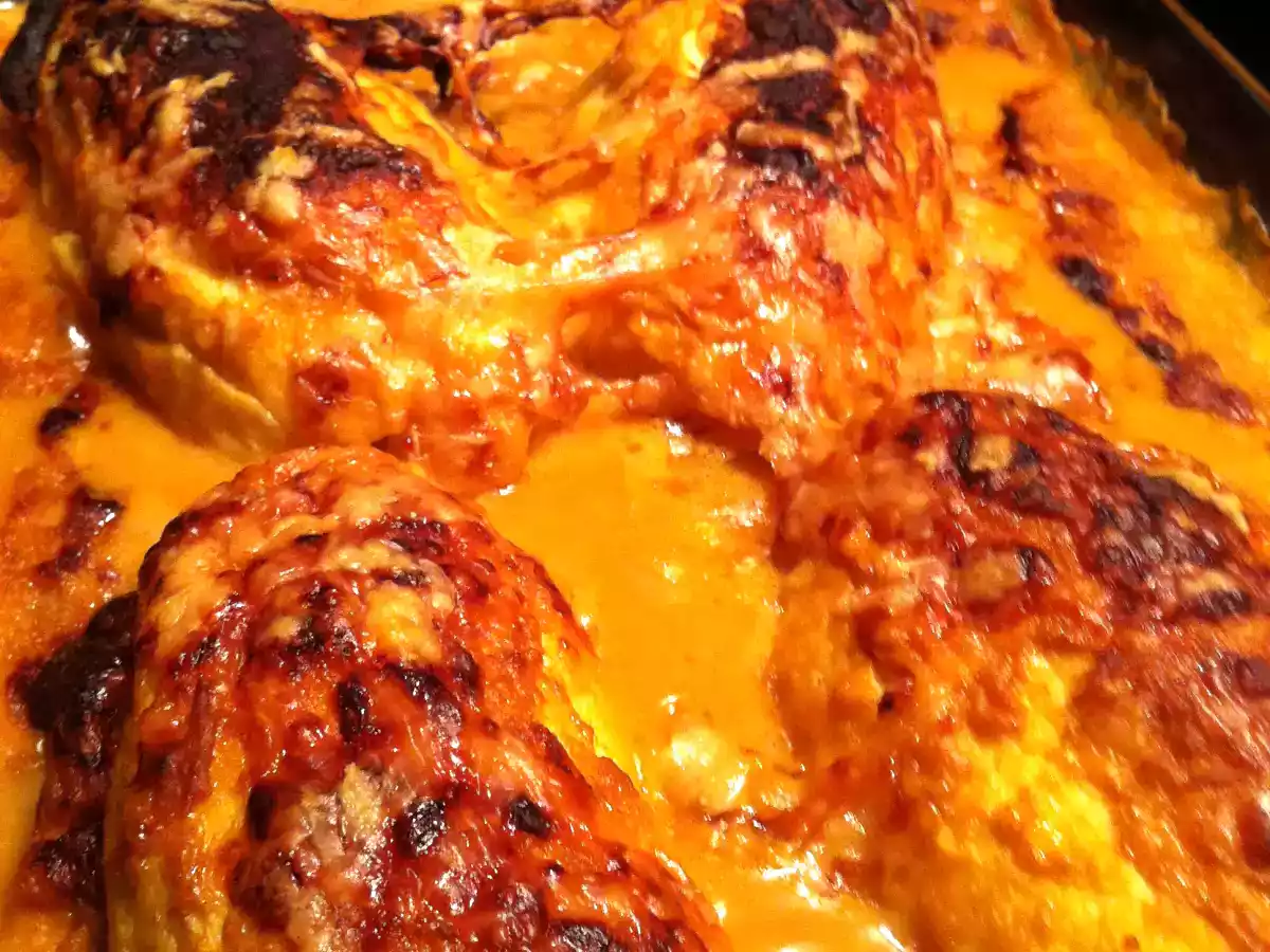 Gratin de Quenelles et St Jacques au Homard