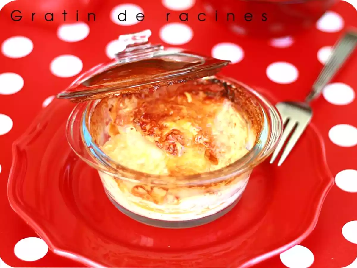 Gratin de racines (rutabagas et topinambours) comme un dauphinois - photo 2