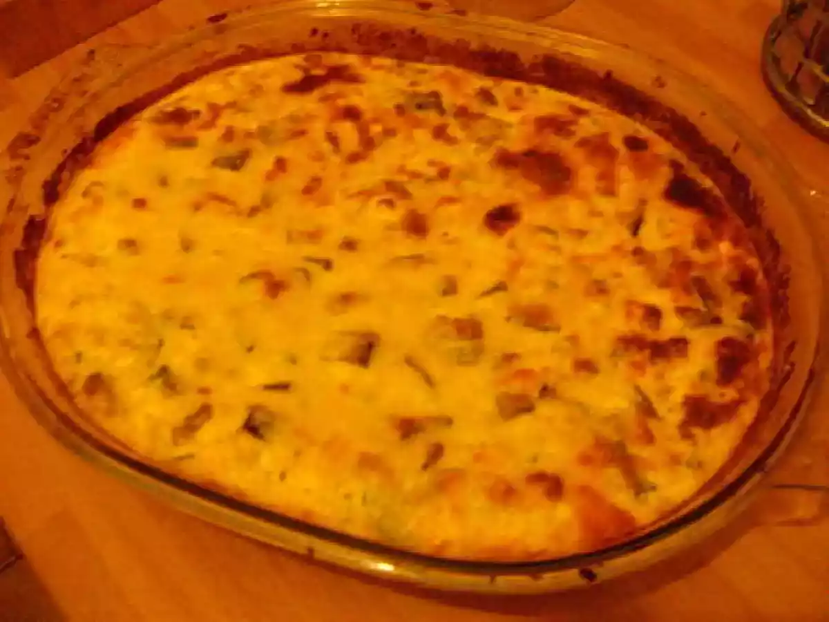 Gratin de ratatouille ou ratatouille en gratin!!!...avec de la brousse!!