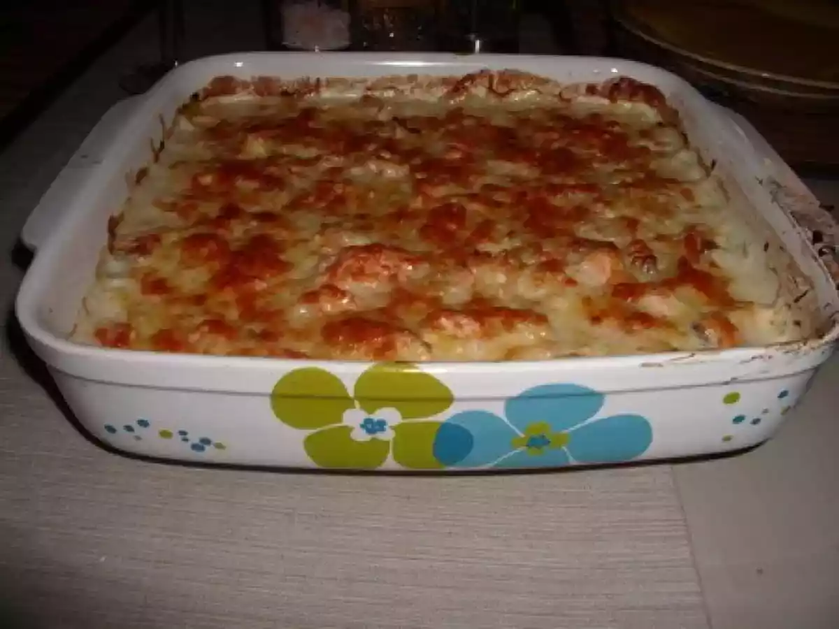 Gratin de saumon et poireaux - photo 4