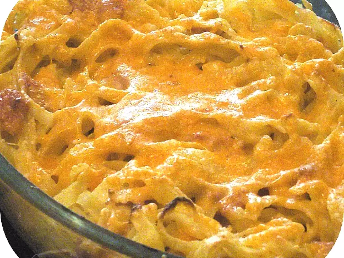Gratin de Tagliatelles - Jambon & Mimolette