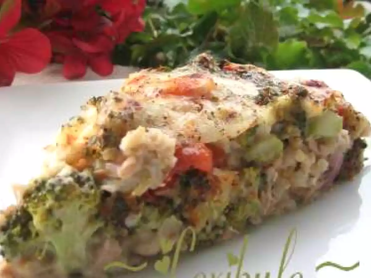 Gratin de thon au brocoli à la grecque