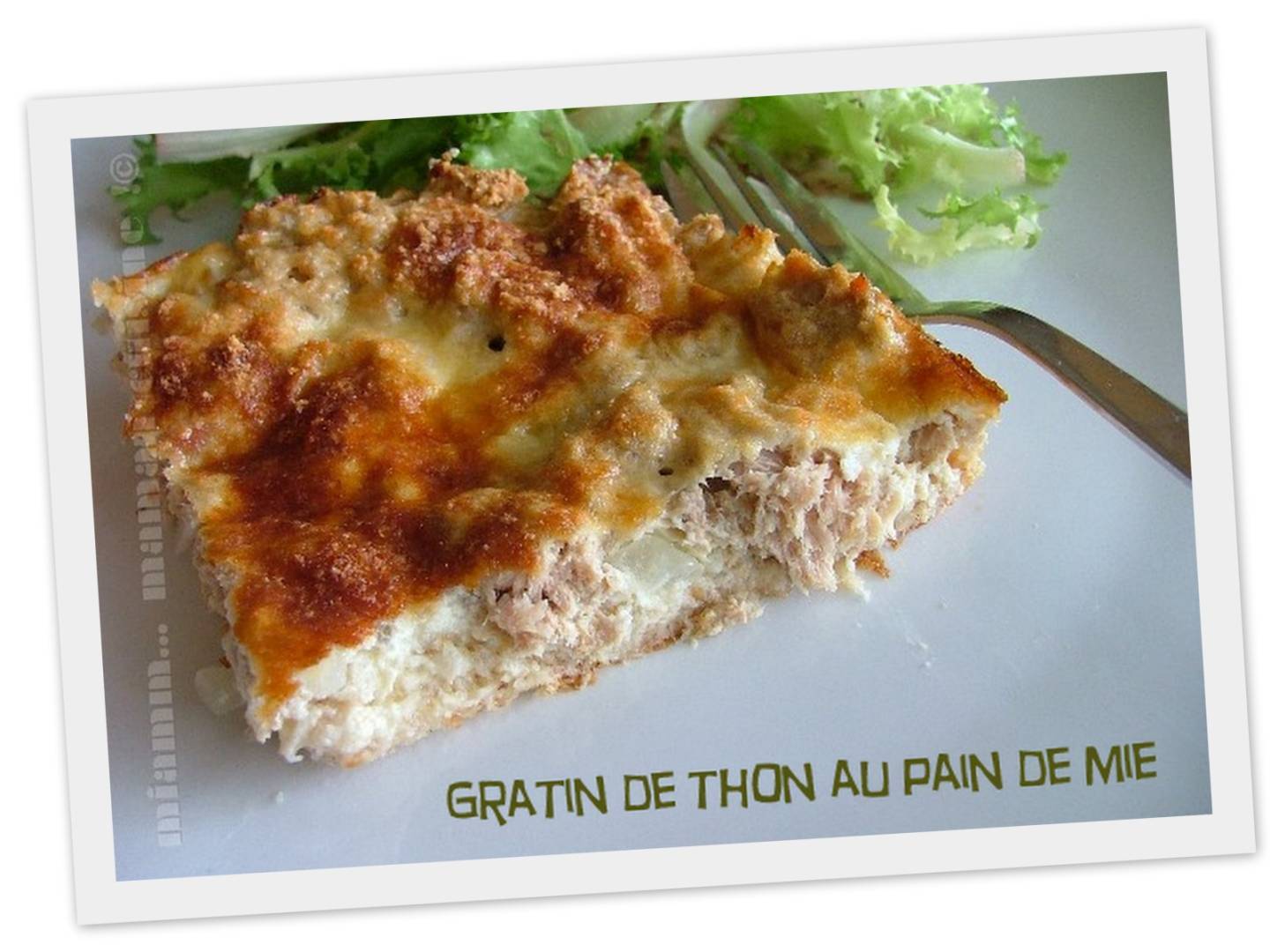 Gratin De Thon Au Pain De Mie Recette Ptitchef