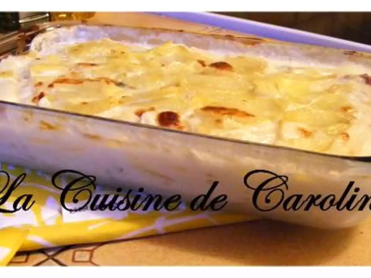 Gratin Fondant au magret de canard fumé et au gorgonzola - photo 2