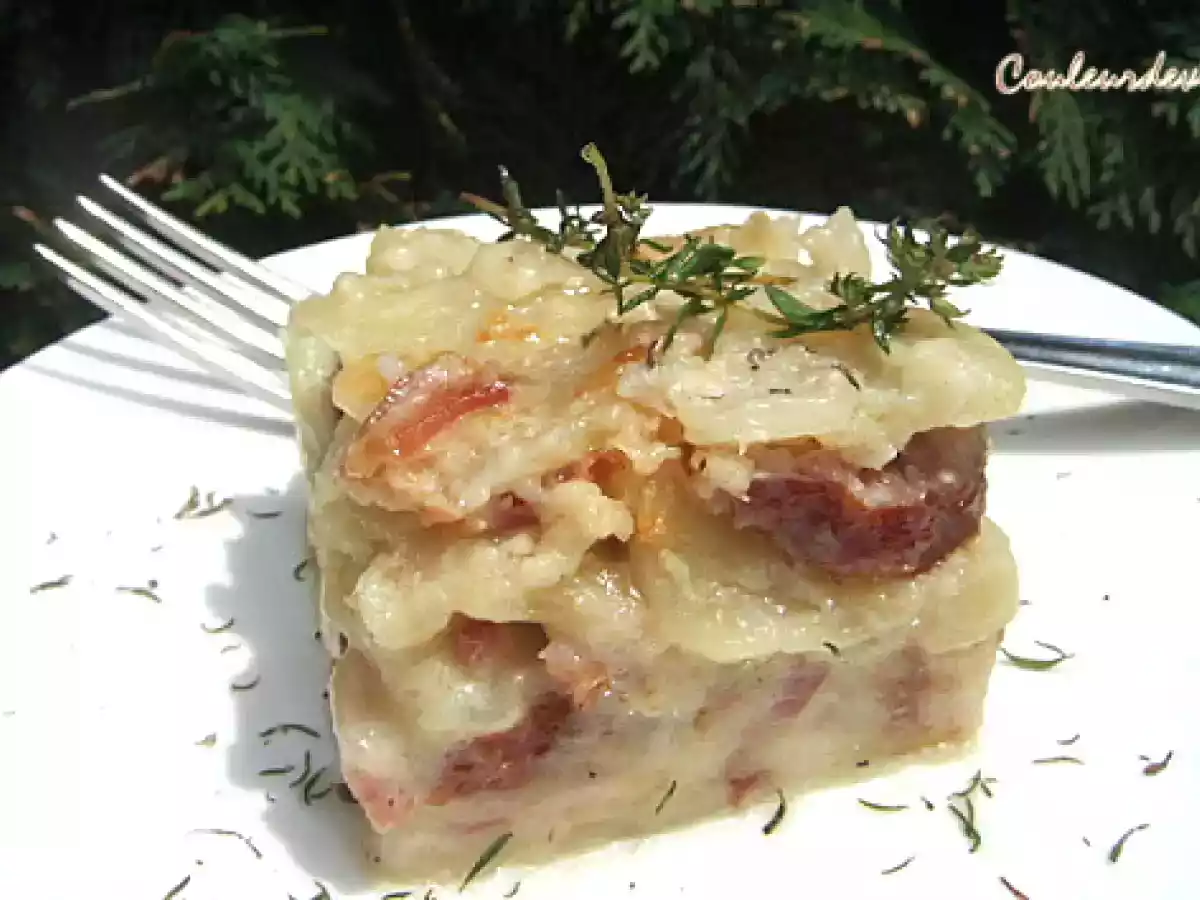 Gratin francomtois (au thermomix)