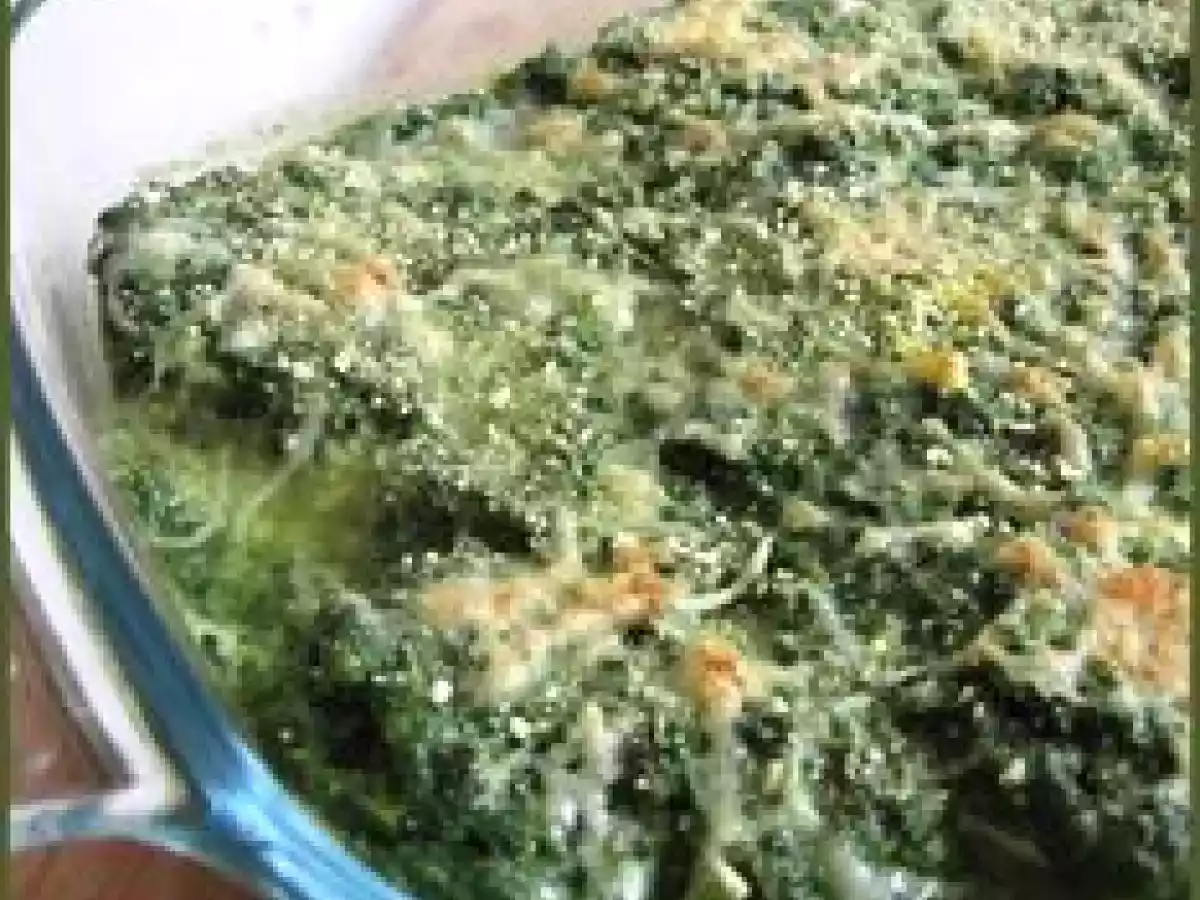 Gratin oeuf - épinard