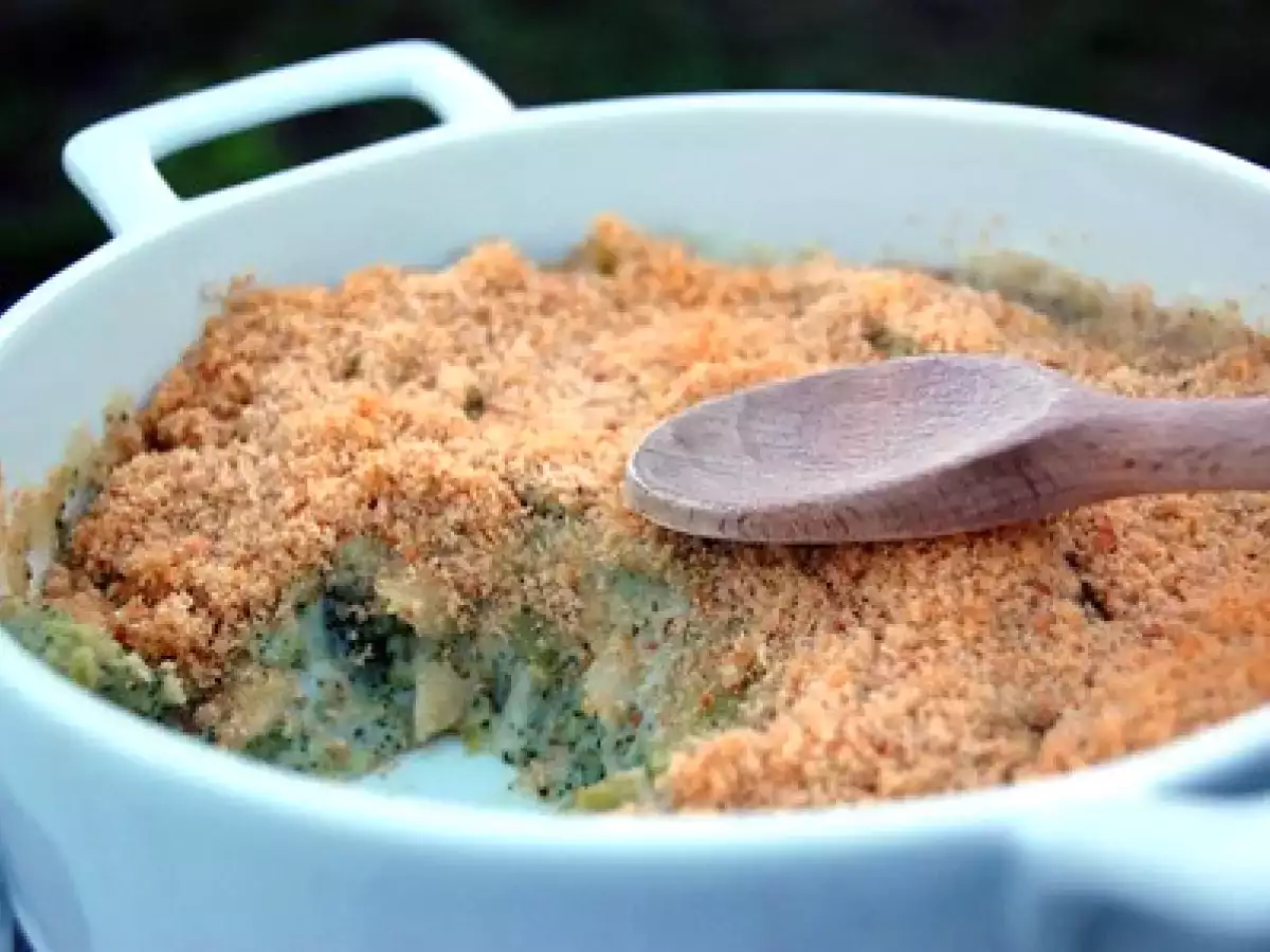 Gratin pâtes & brocolis au bleu - photo 4