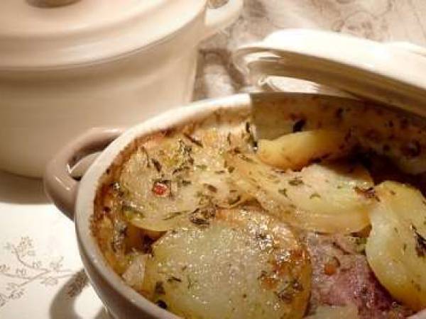 gratin pommes de terre andouille de Vire Mini cocotte - photo 2