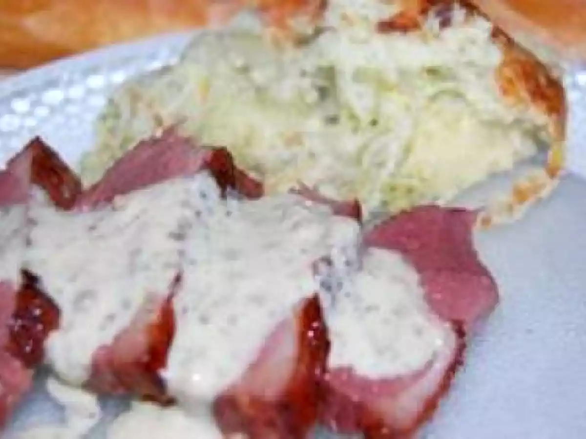 Gratin Pommes de Terre, Brocolis, Chou Fleur et son magret de ca