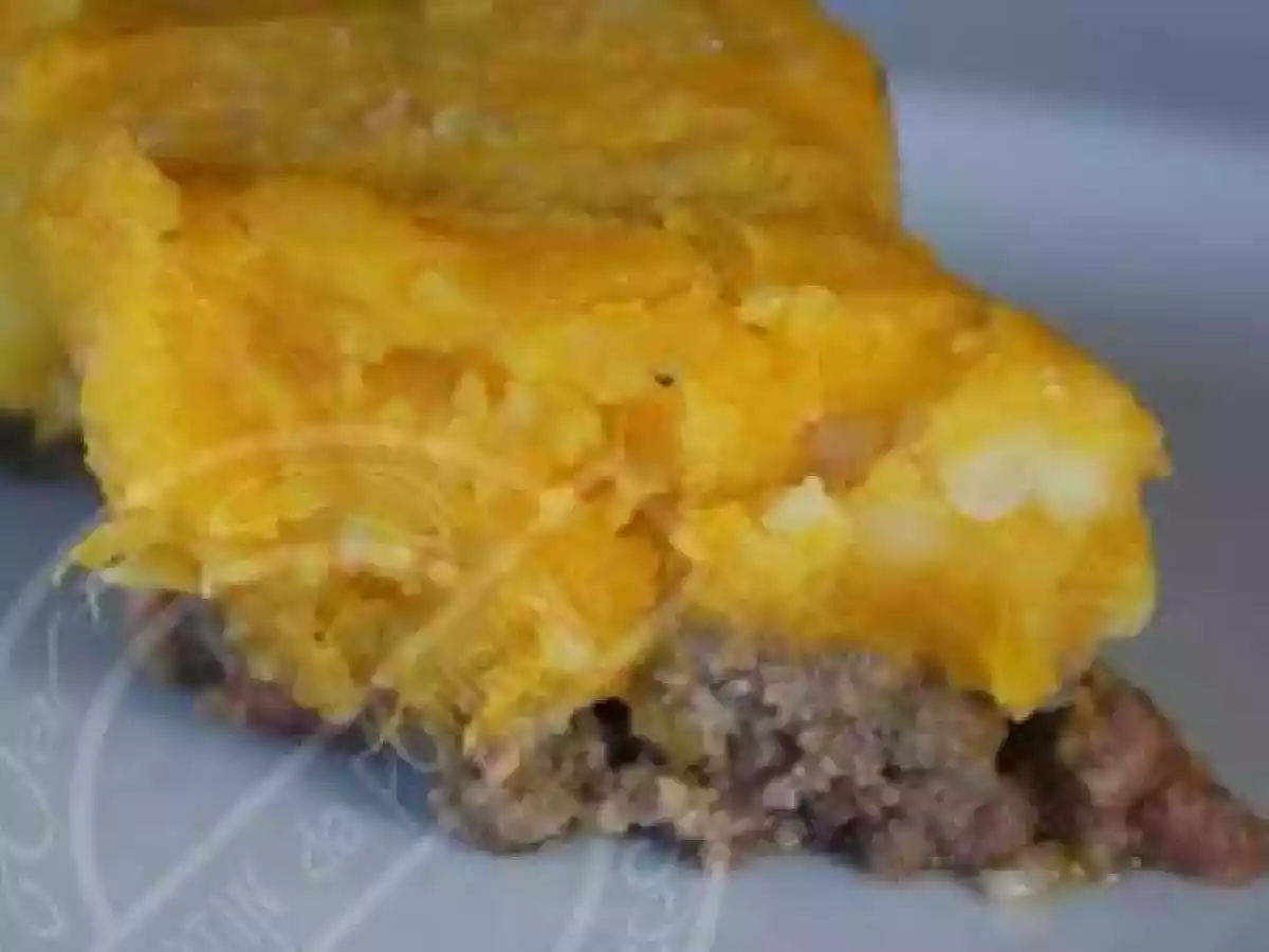 Gratin potiron-pommes de terre-lardons-boeuf - photo 2