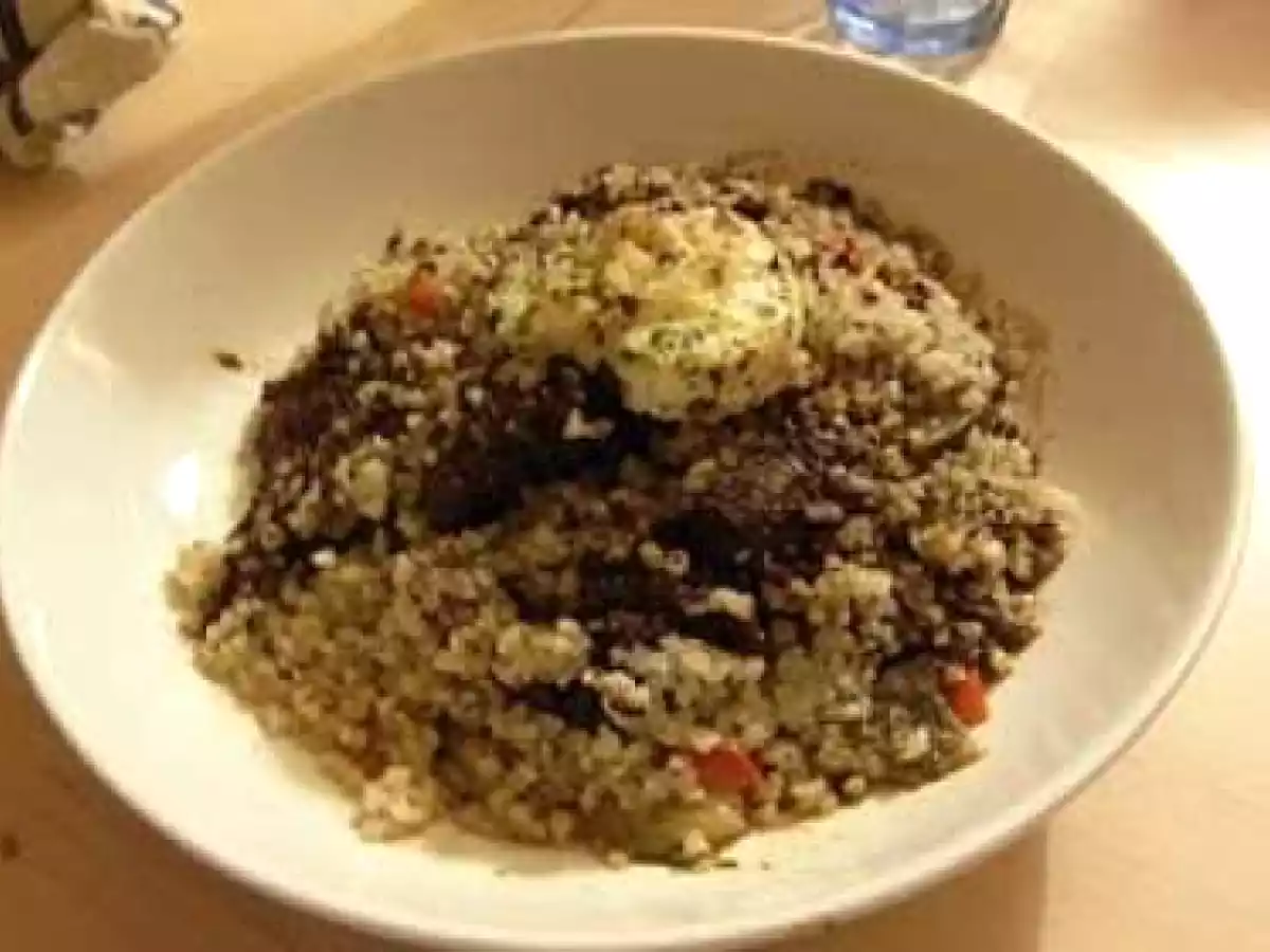 Gratin Provencal aux Boudins noirs et Boulgour - photo 2