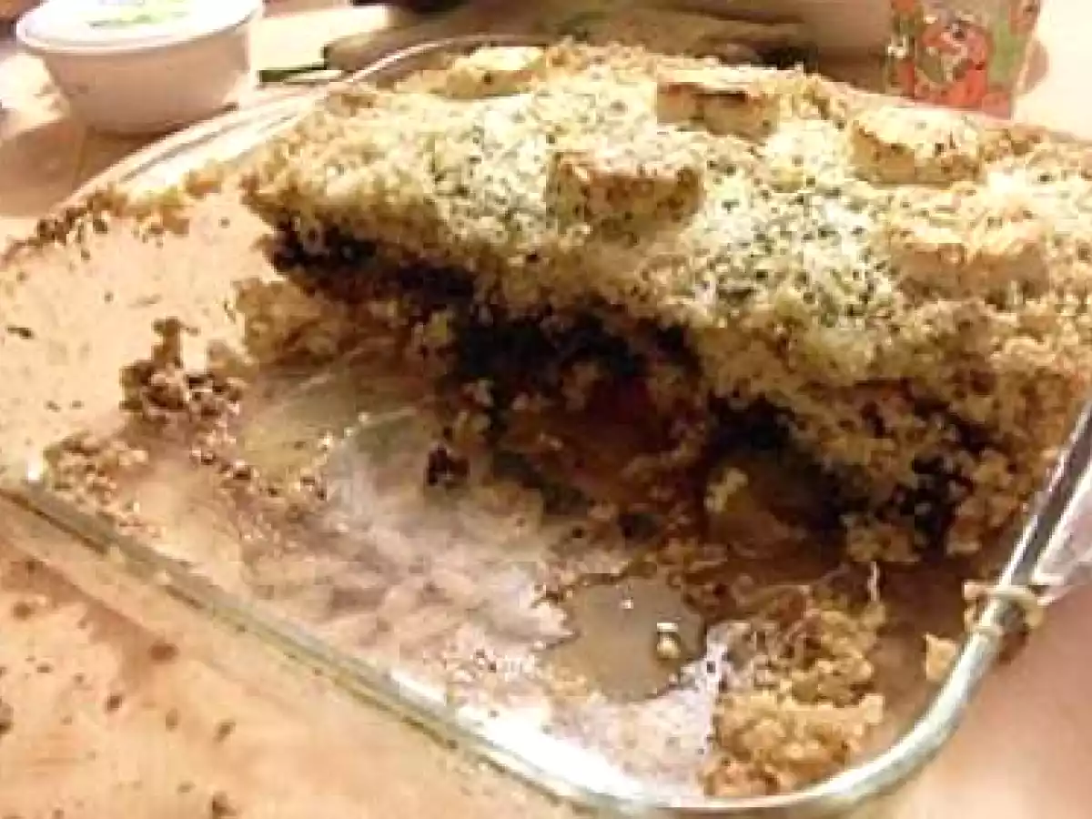 Gratin Provencal aux Boudins noirs et Boulgour - photo 3