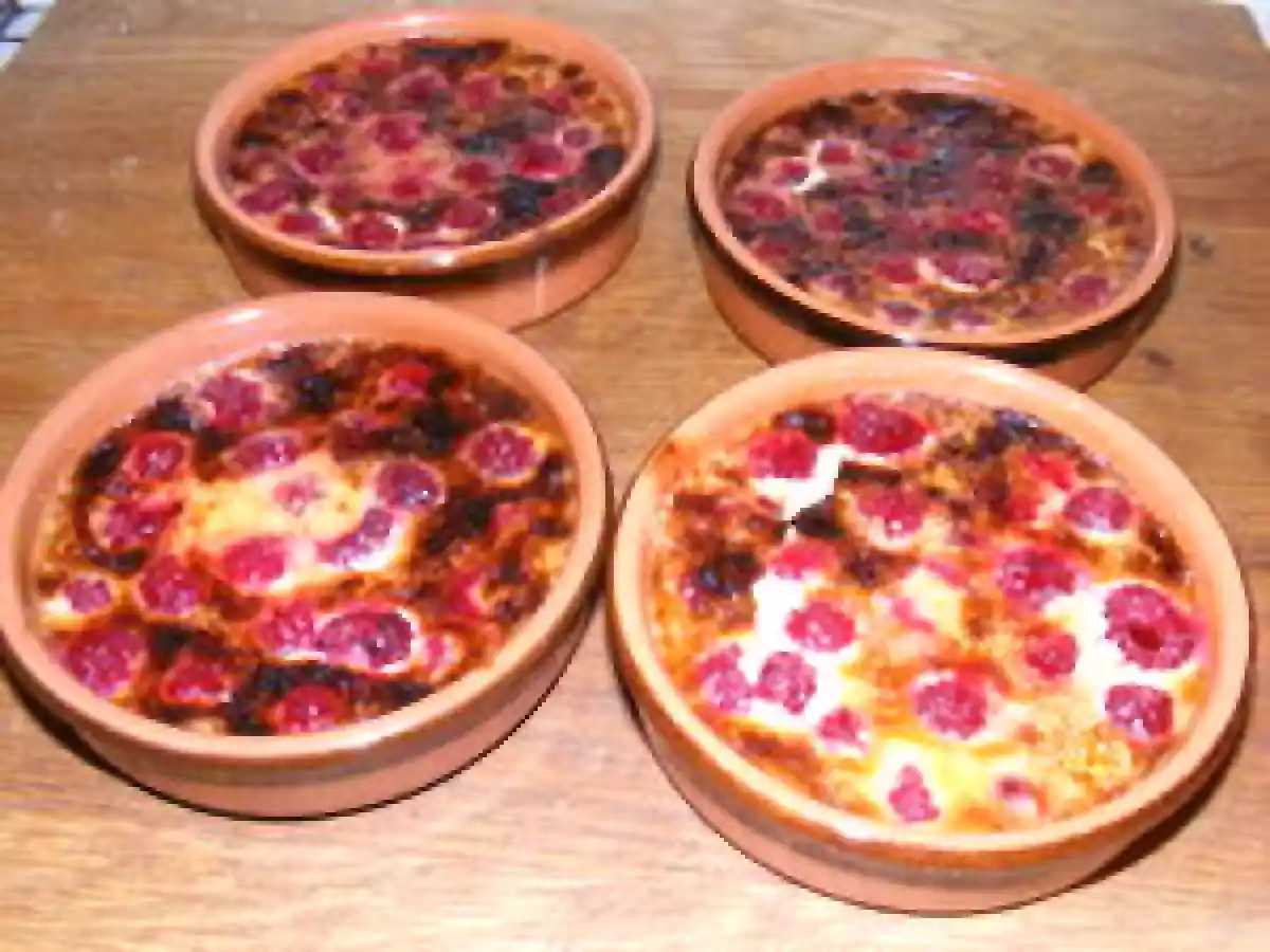 GRATINS DE FRAMBOISES