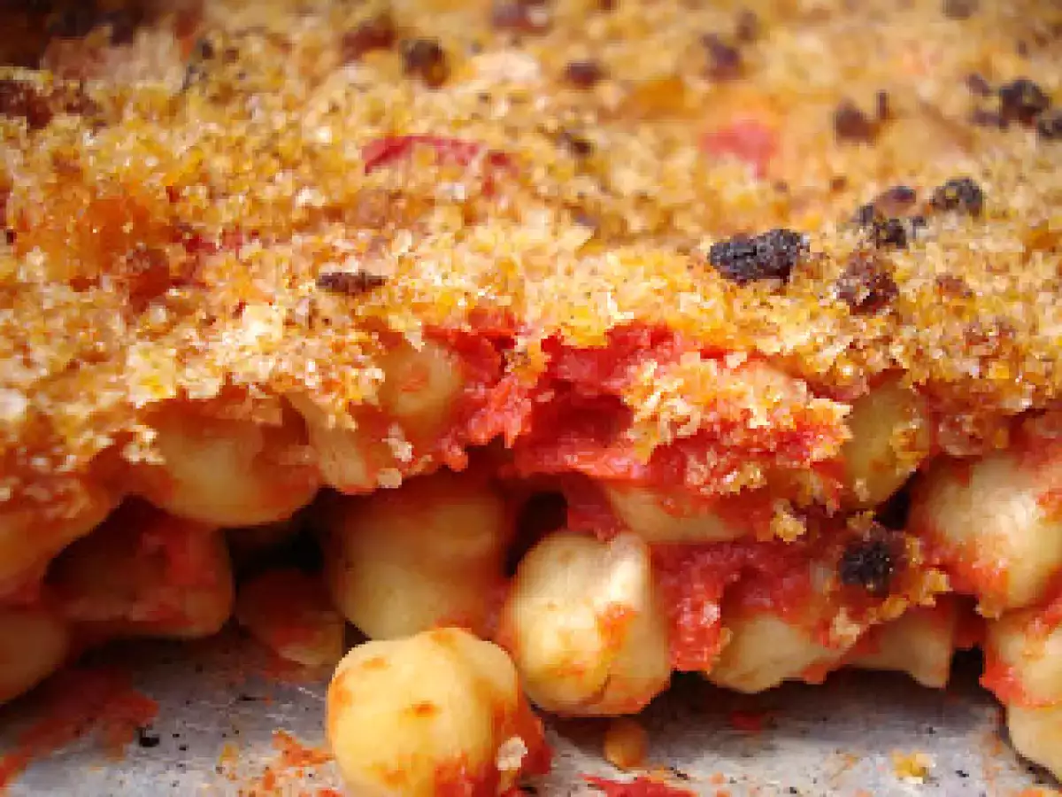 Gratins de pois chiches cuisinés à la tomate - photo 2