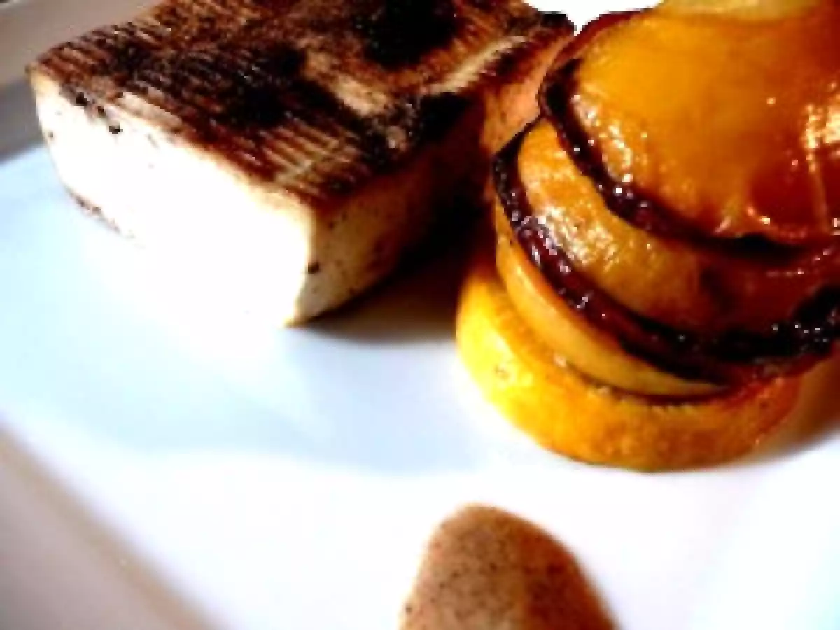 Grillade de tofu au mille feuilles de boule d'or - photo 2