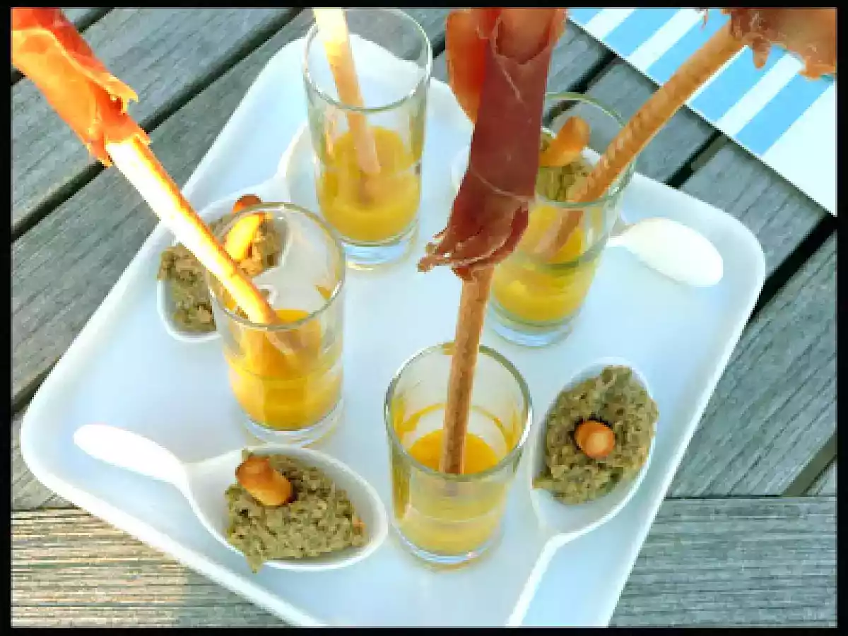 Grissini roulés de Prosciutto et Crème de Mangue - photo 2