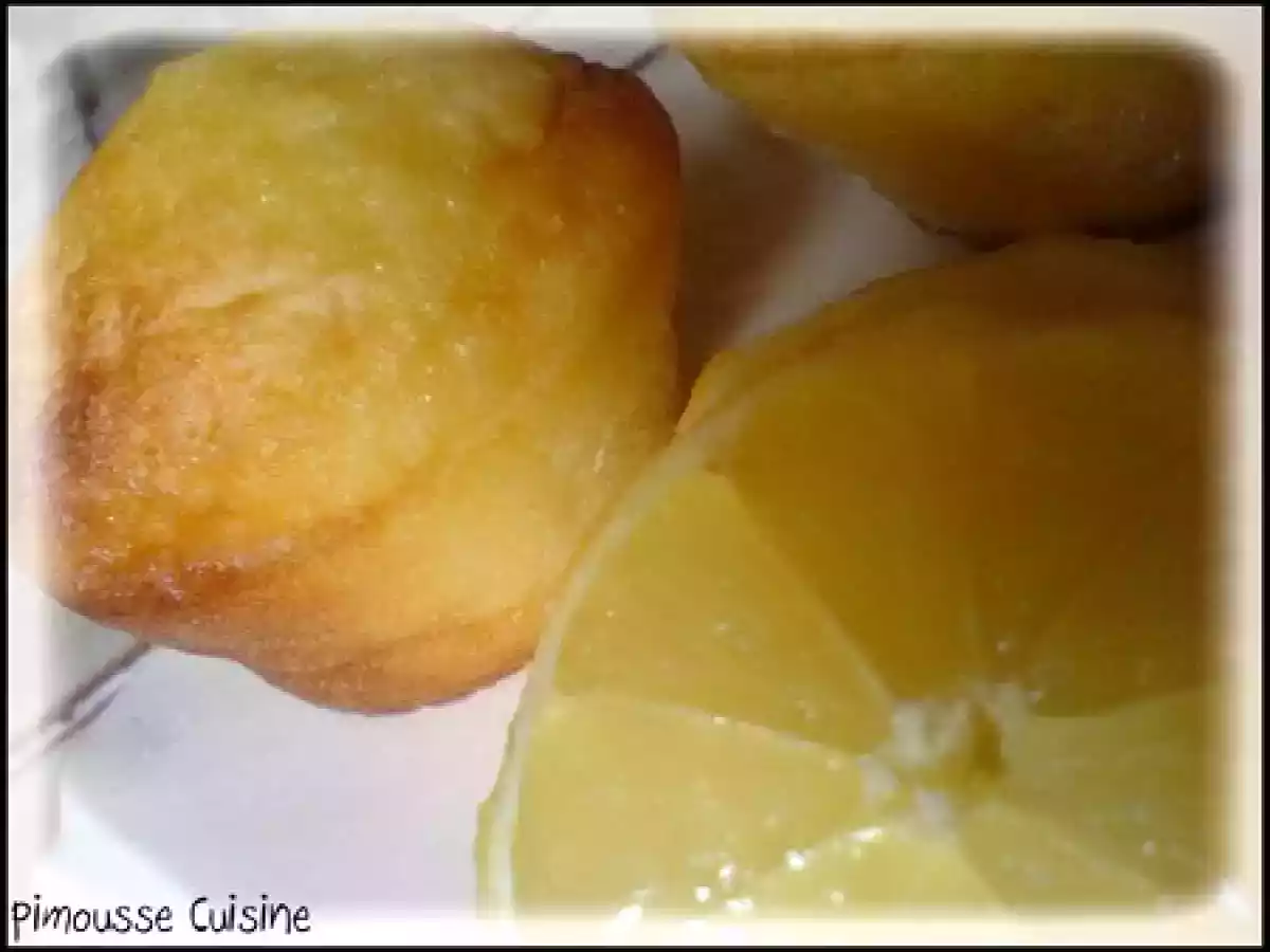 Grosse peur et petits moelleux au citron sans beurre - photo 2