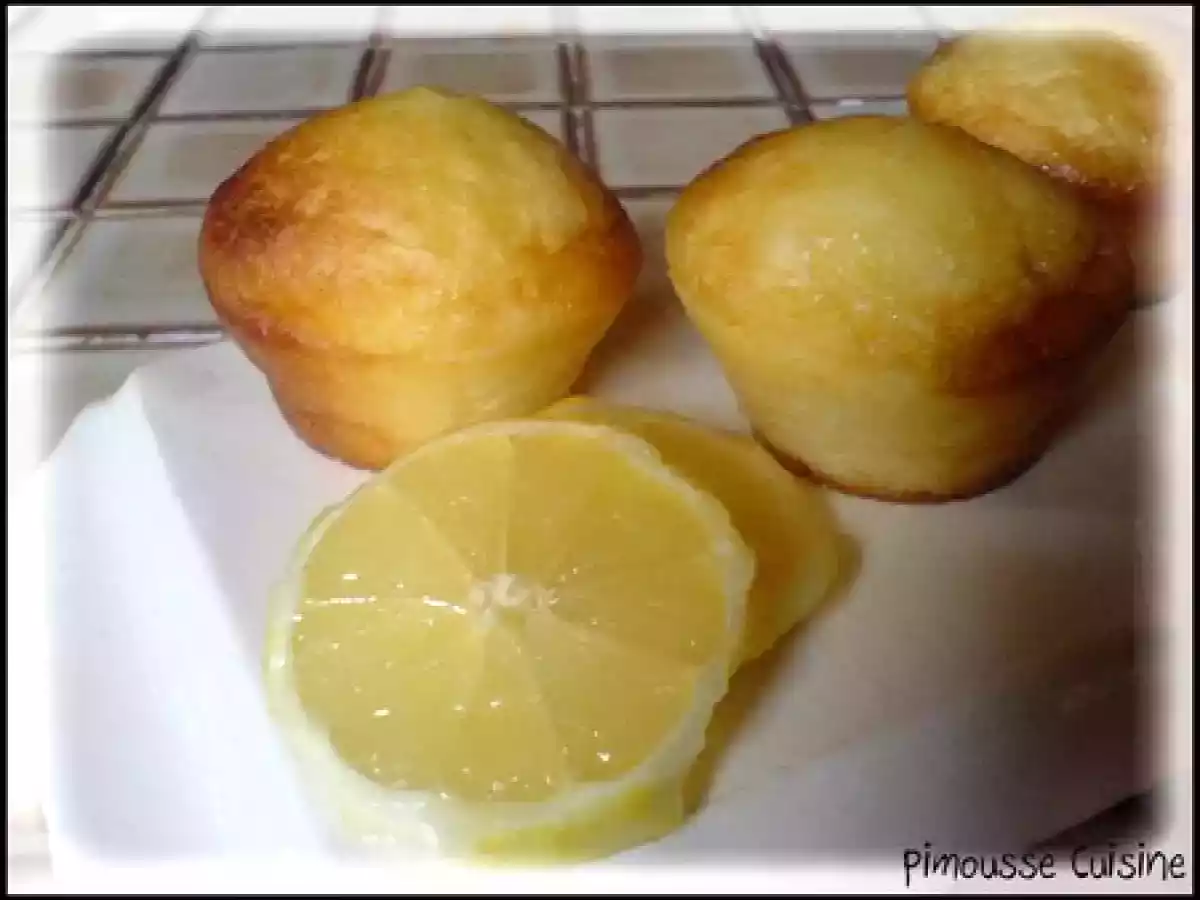 Grosse peur et petits moelleux au citron sans beurre - photo 3