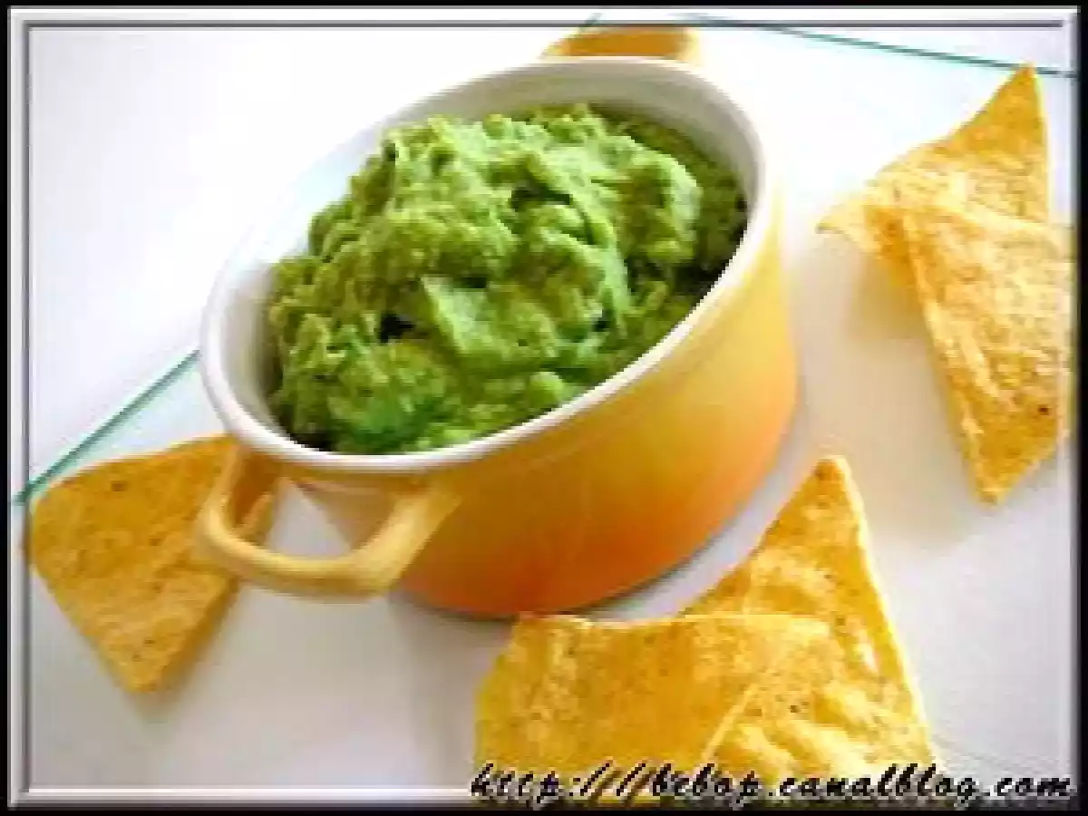Guacamole de petits pois
