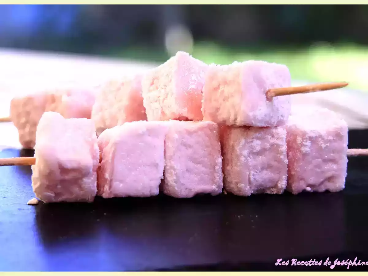 Guimauve à l'agar-agar