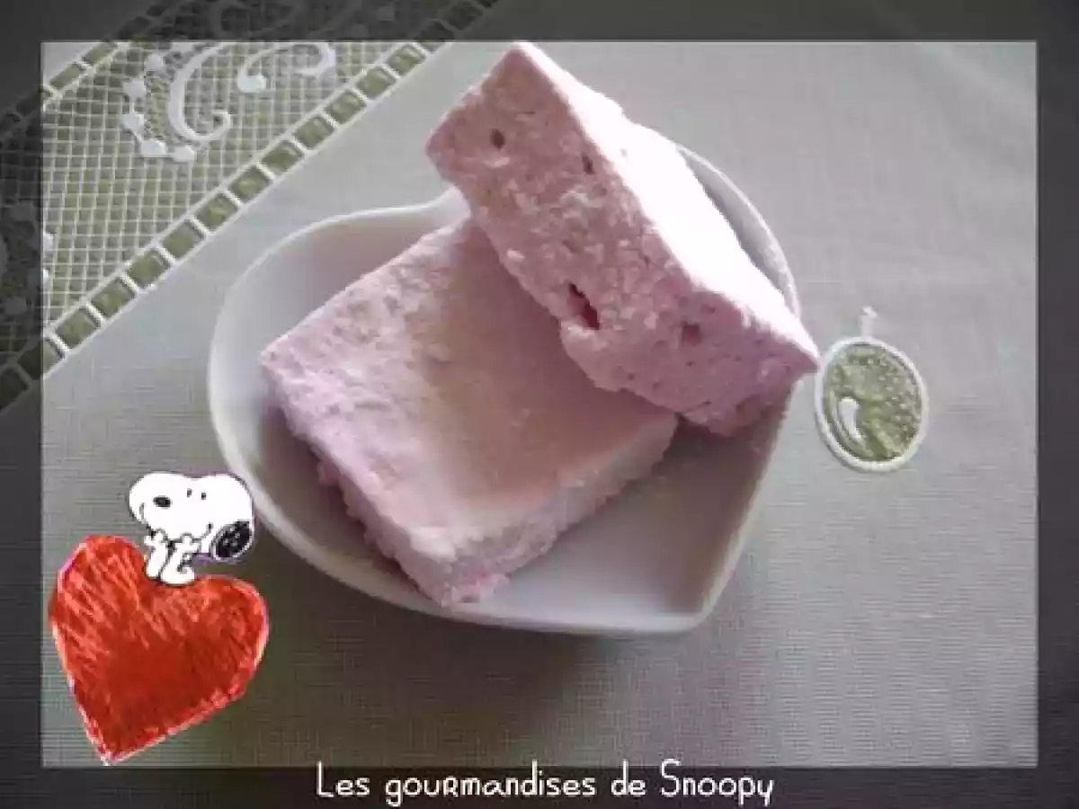 Guimauve a la cerise pour les amoureux - photo 3