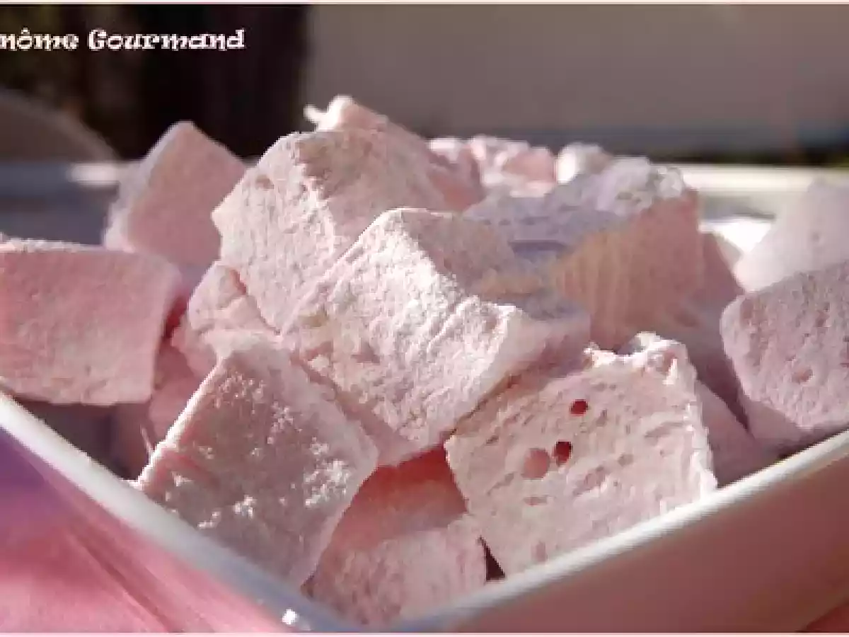 Guimauves à la rose et au miel - photo 3