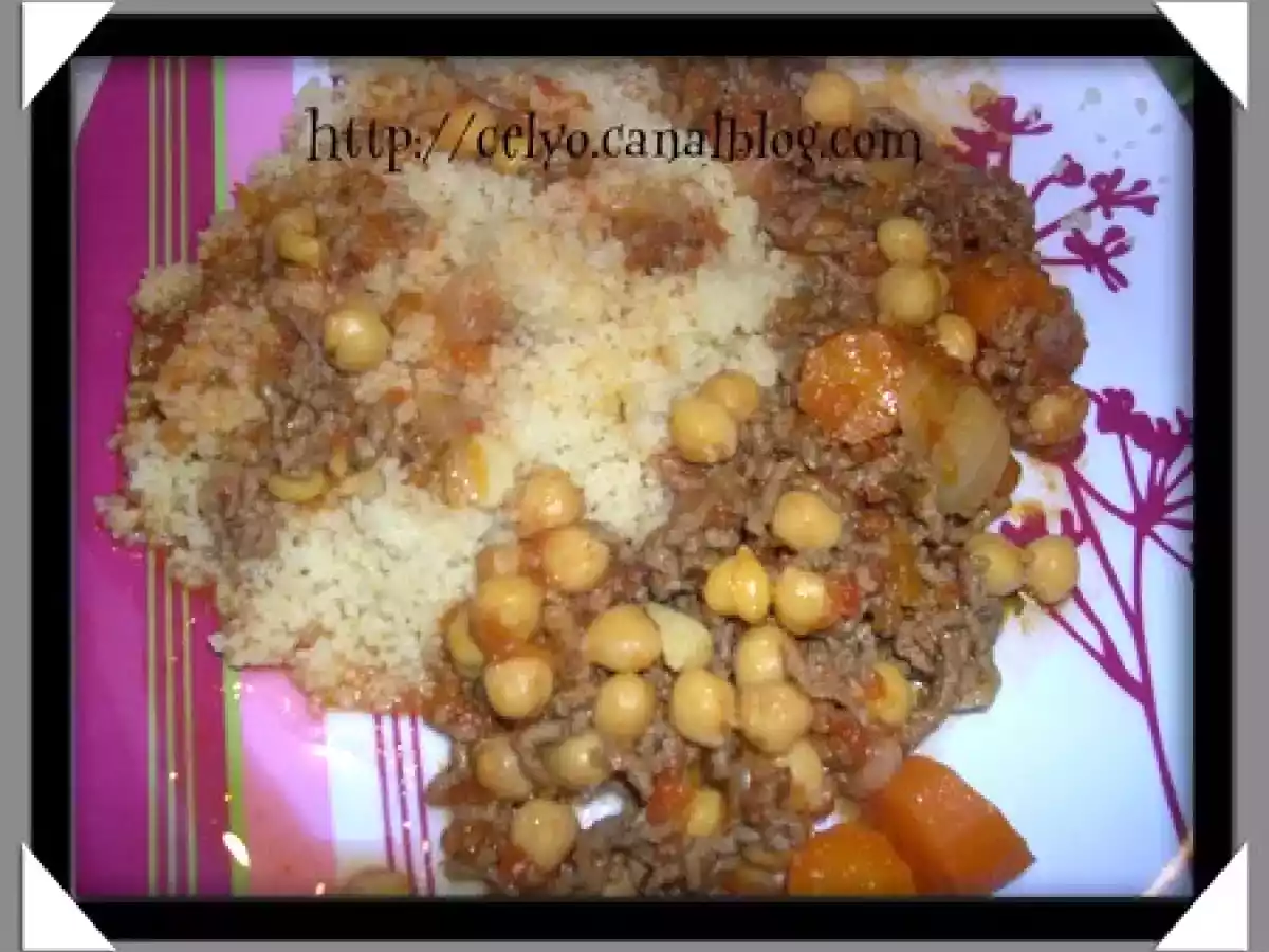 Hachis de Boeuf aux Pois chiches
