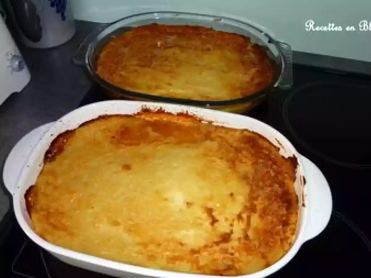 HACHIS PARMENTIER AU CHEVREUIL