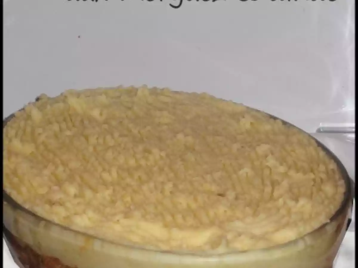 Hachis parmentier aux merguez & dinde