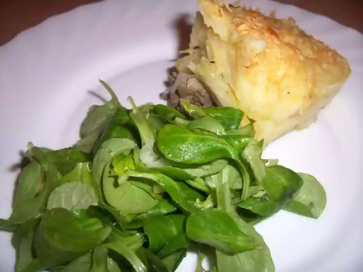 Hachis parmentier et sa fondue de poireaux - photo 3